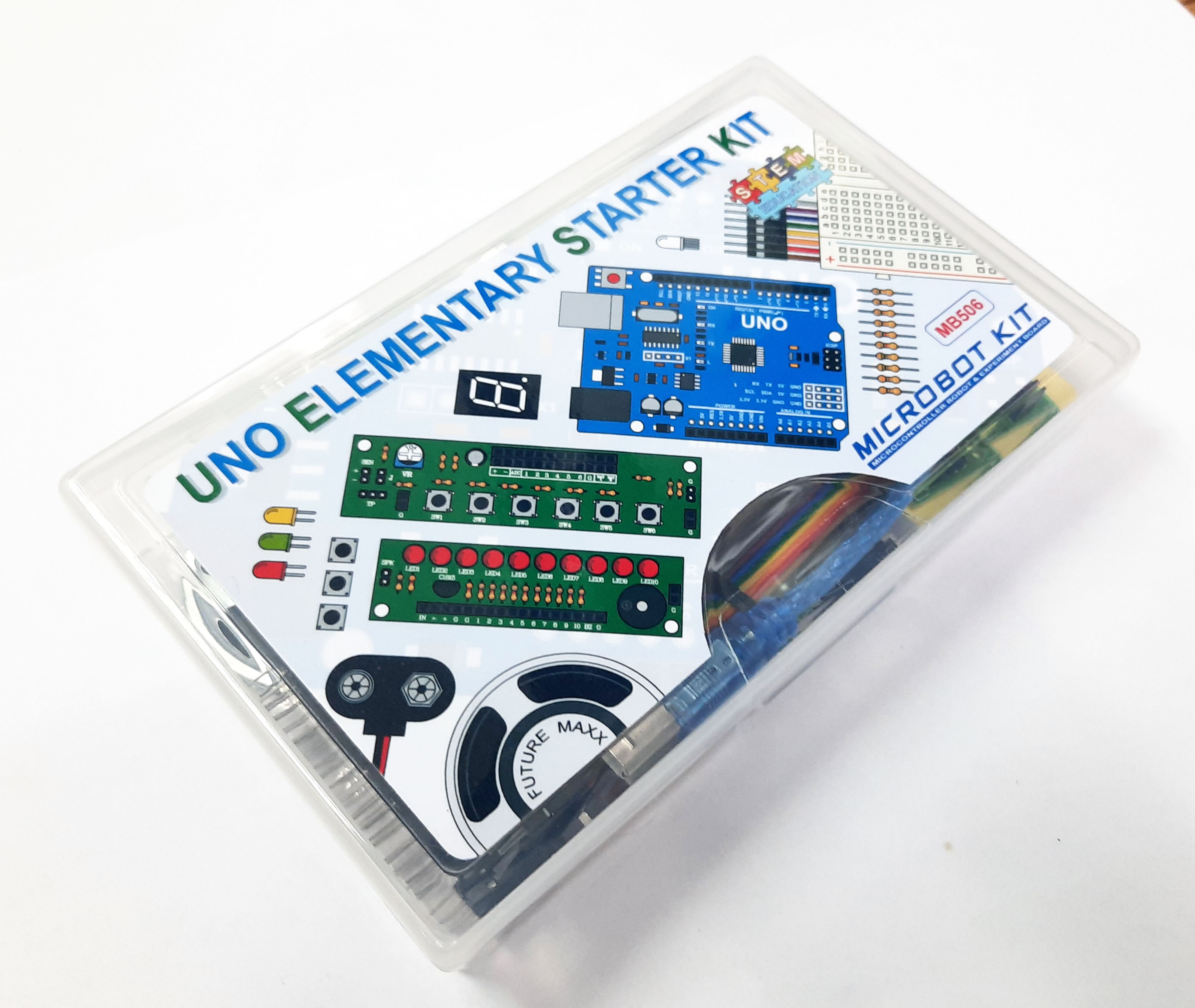 MB506 ชุดการเรียนรู้พื้นฐานสำหรับชุด UNO ระดับเริ่มต้น (UNO ELEMENTARY STARTER KIT )