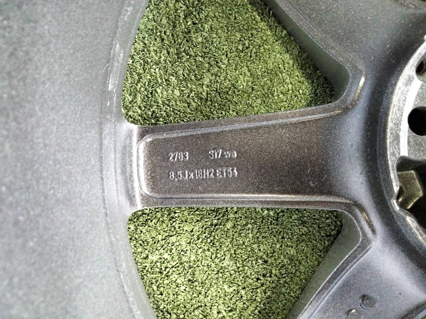 ล้อเบนซ์แท้ AMG 7ก้าน 18นิ้ว w204