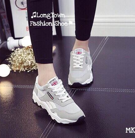 รองเท้า Sport Two Tone (สีเทา)
