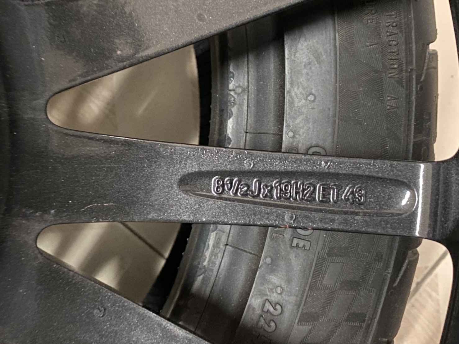 ล้อแท้ AMG ST5 19” S-class w221