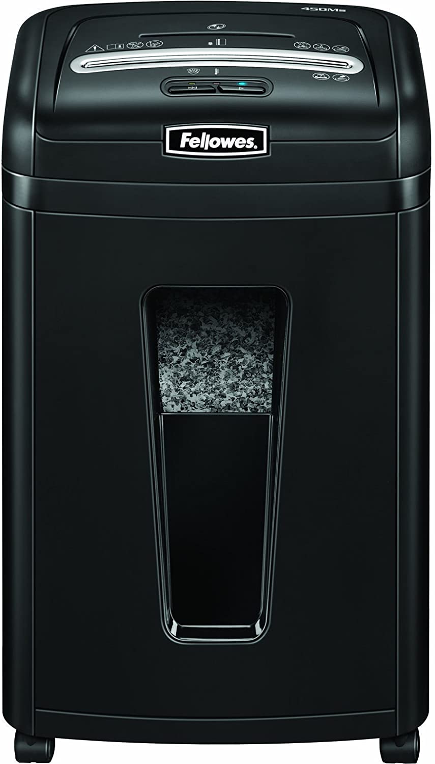 ขายถูก เครื่องทำลายเอกสาร Fellowes 450MS ครั้งละ 7 แผ่น ( Micro Cut ) ( ตัดละเอียดแบบเล็กพิเศษ)