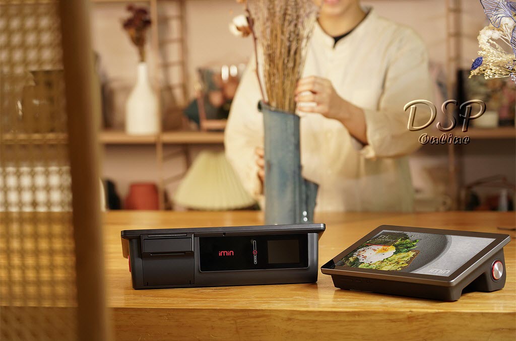 ขายถูก เครื่องPOS iMin D1 เครื่อง POS Android หน้าจอสัมผัส 2 จอ ขนาด 10.1 นิ้ว พร้อมเครื่องพิมพ์ใบเสร็จ 58 มม. ระบบแอนดรอยด์ รองรับ Loyverse Ocha ประกันศูนย์ 1ปี
