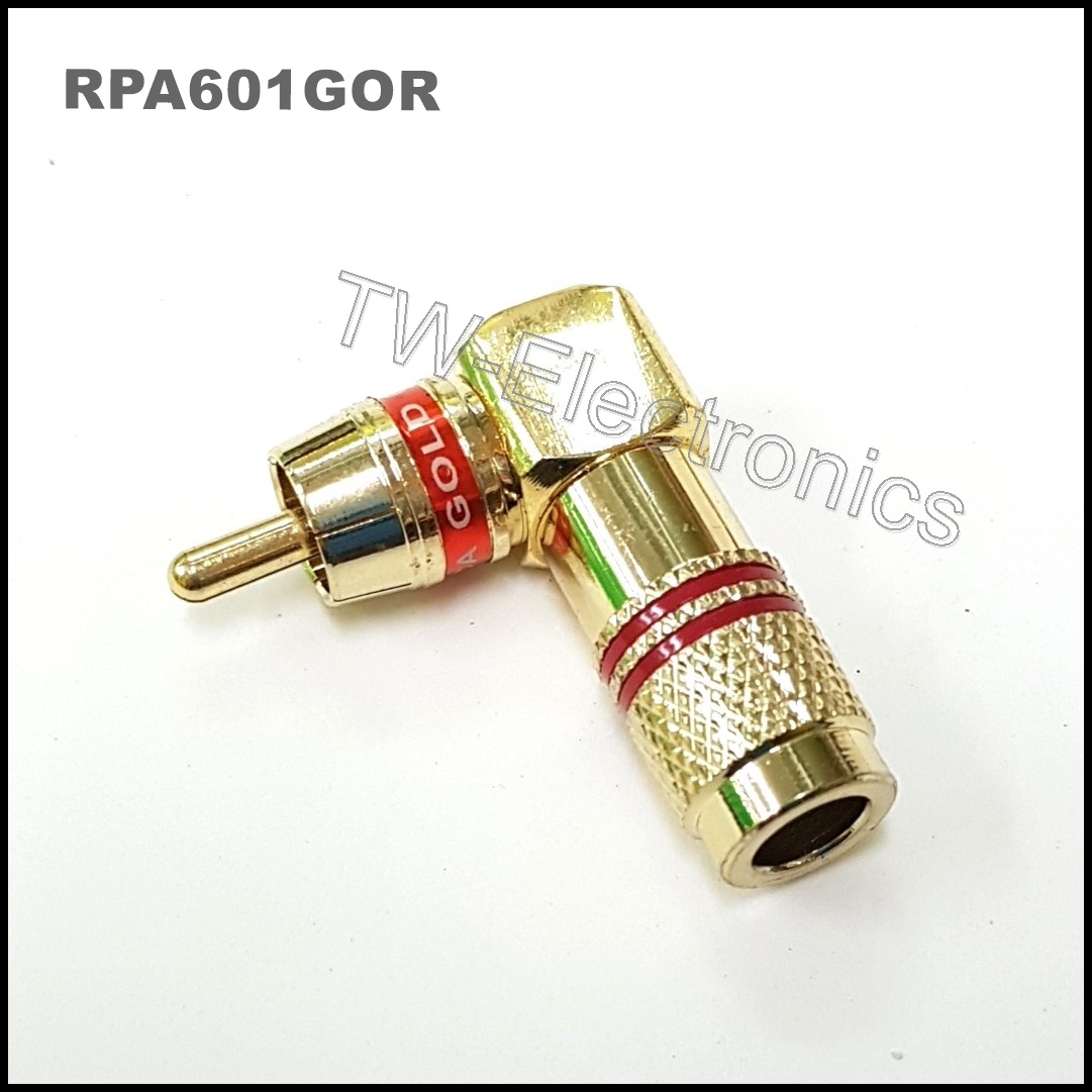 RCA ตัวผู้ แบบงอ / RPA601GOR