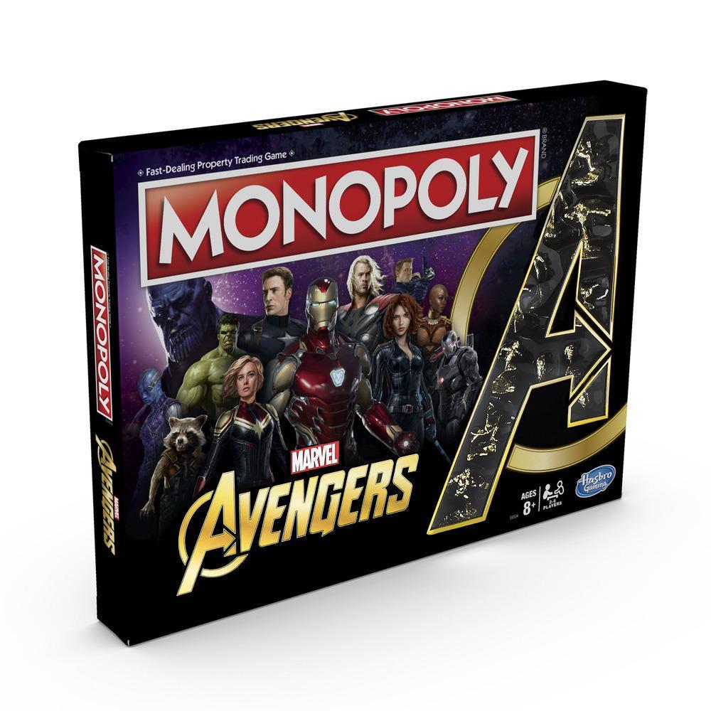 บอร์ดเกมส์ แบรนด์ Hasbro Monopoly Marvel Avengers Edition Board Game โมโนโพลี่ อเวนเจอร์ส รุ่น E6504