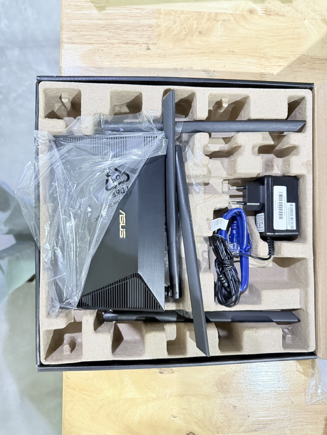 ROUTER (เราเตอร์) ASUS RT-AX53U AX1800 DUAL BAND WIFI6
