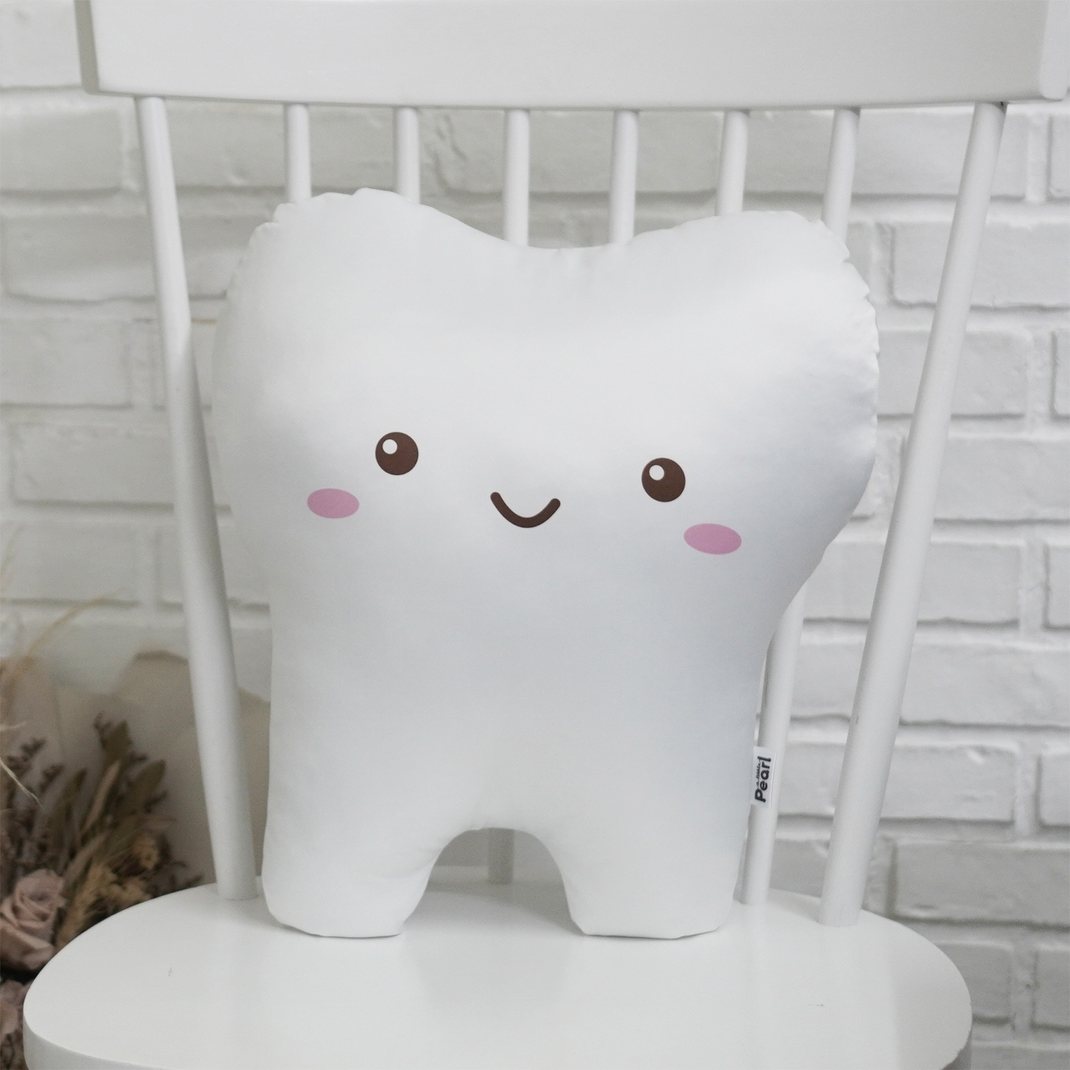 หมอนสั่งทำใส่ข้อความ ลายฟัน - Tooth