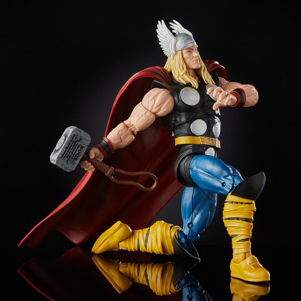 Hasbro Marvel Legends Series 80th Anniversary Thor Figure ฮาสโบร มาร์เวล เลเจนด์ ซีรี่ย์ส 80 ปี อเวนเจอร์ส หุ่นโมเดลฟิกเกอร์ ธอร์ 6 นิ้ว ลิขสิทธิ์แท้