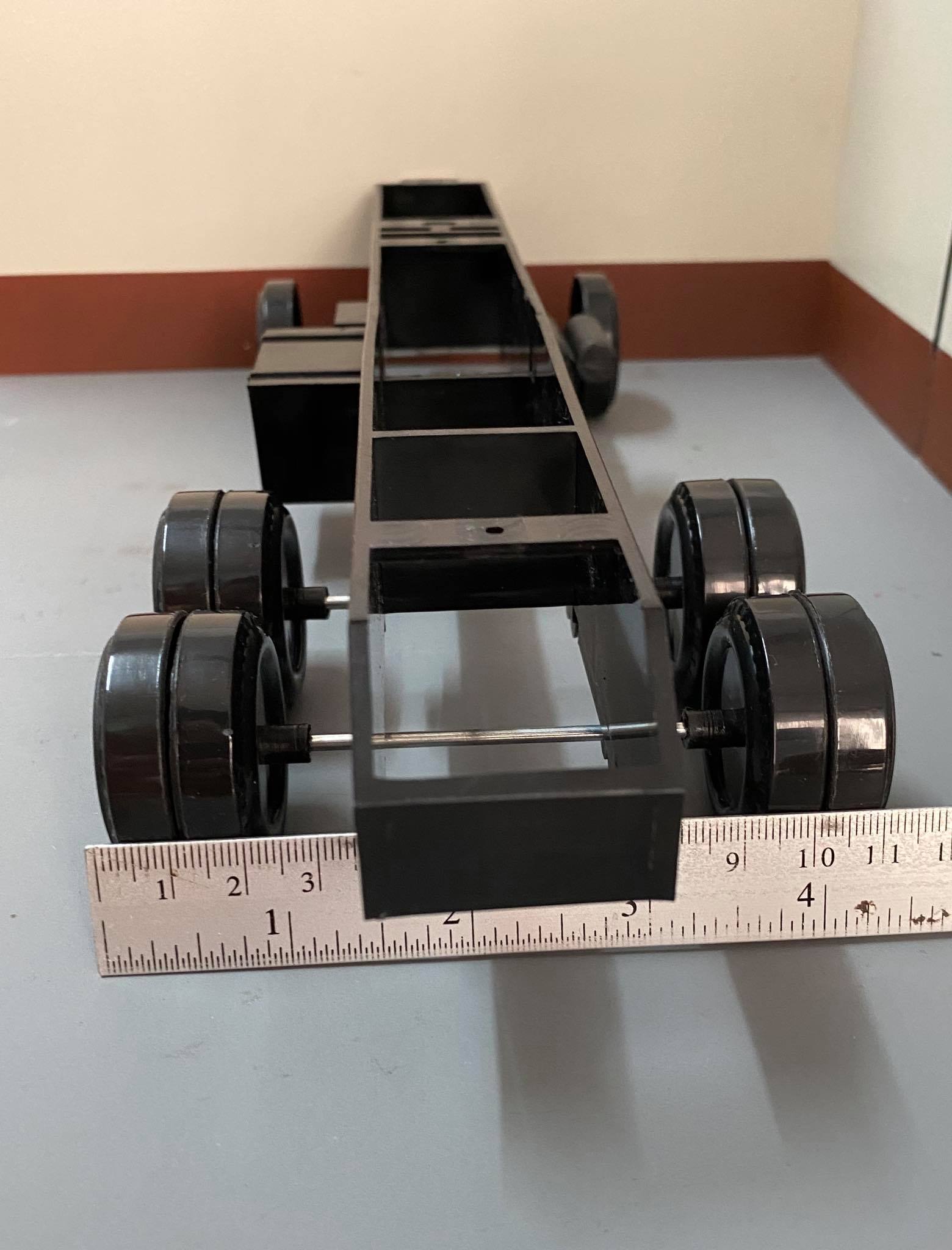 ช่วงล่างโมเดลรถสิบล้อหม่ำโมเดล คัสซีหม่ำโมเดล #รถบรรทุก10ล้อจำลอง 1/24 อะไหล่ทำรถของเล่น truck part scale