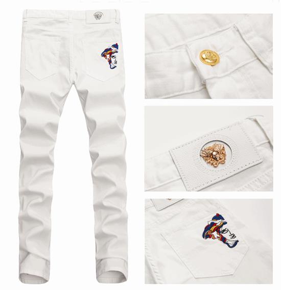 001020 กางเกงยีนส์ Ajaz James Denim Style Versace Italy New Summer 2019 Jeans Slim feet Size 28-38