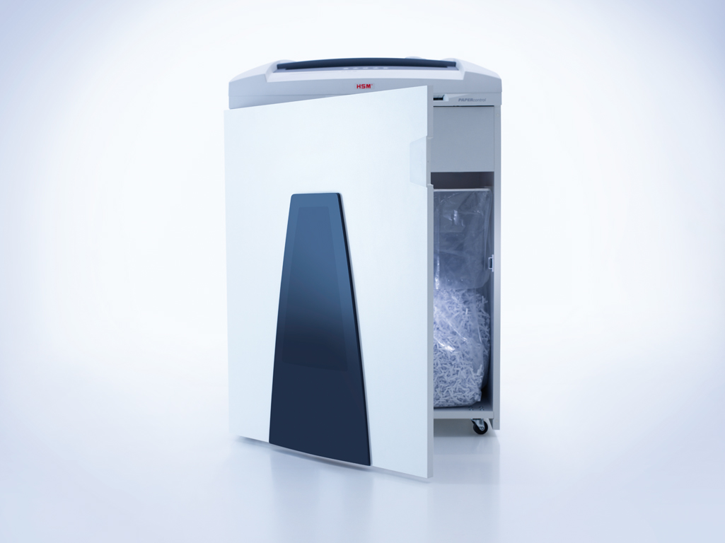 ขายถูก เครื่องทำลายเอกสาร Securio P44 (3.9mm.) 56-58แผ่น ตัดเป็นเส้น