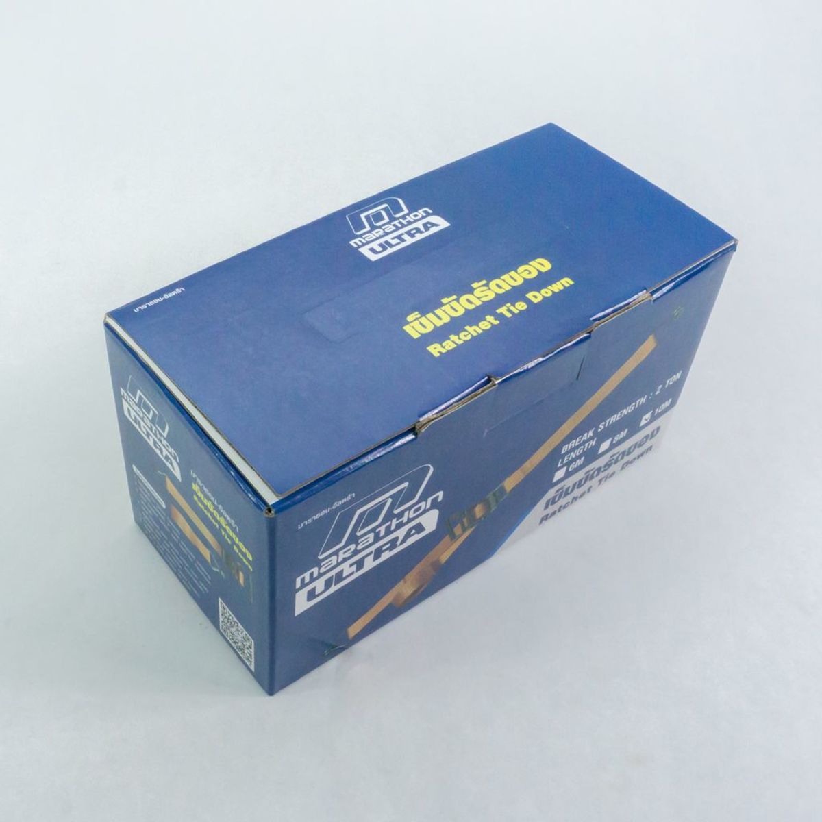 สายรัดรถบรรทุก / สายรัดของ / สายพานรัดของ MARATHON WLL 2.0 TON x ยาว 10.0 เมตร (กว้าง50mm)