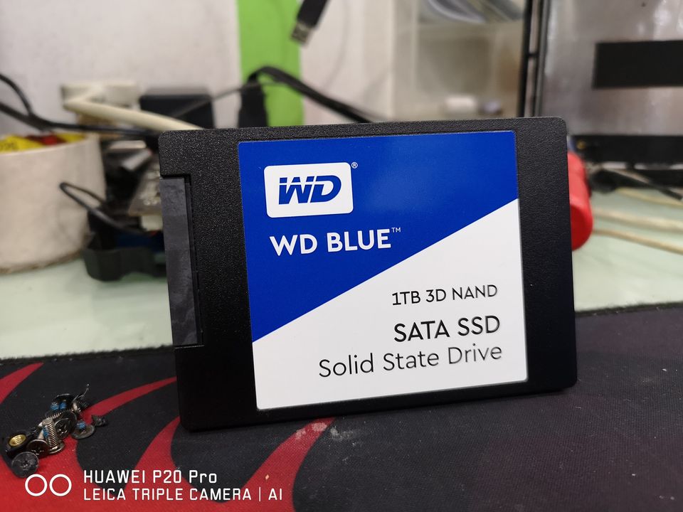 1TB. WD Blue SSD 2.5" มือสองสภาพของใหม่ประกันเกือบ 5ปี