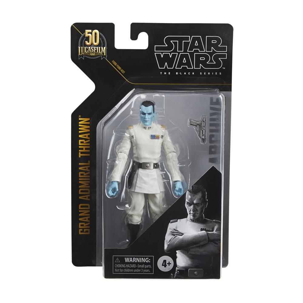 Hasbro Star Wars The Black Series Archive Grand Admiral Thrawn 6-inch Action Figure ฮาสโบร สตาร์ วอร์ส เดอะ แบล็ค ซีรีส์ หุ่นโมเดลฟิกเกอร์ จอมพลธรอว์น ขนาด6 นิ้ว ลิขสิทธิ์แท้