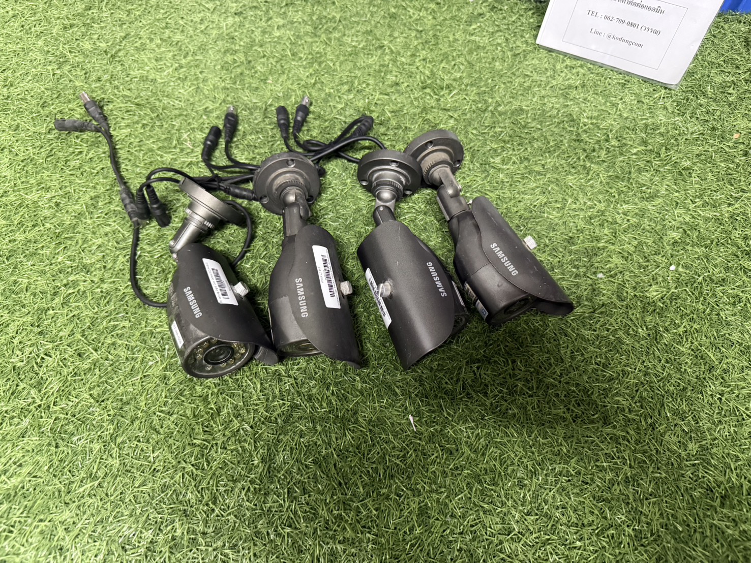 กล้องวงโจปิด Samsung Digital Color Camera SDC-5440BCD มี 4 ตัว ตัวละ 199 บาท