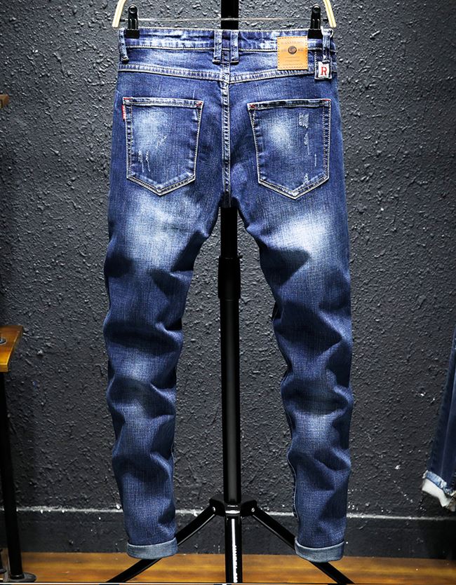 001031 กางเกงยีนส์ Sandcow Denim Style Korean Version Diesel Jeans Slim feet Size 28-36