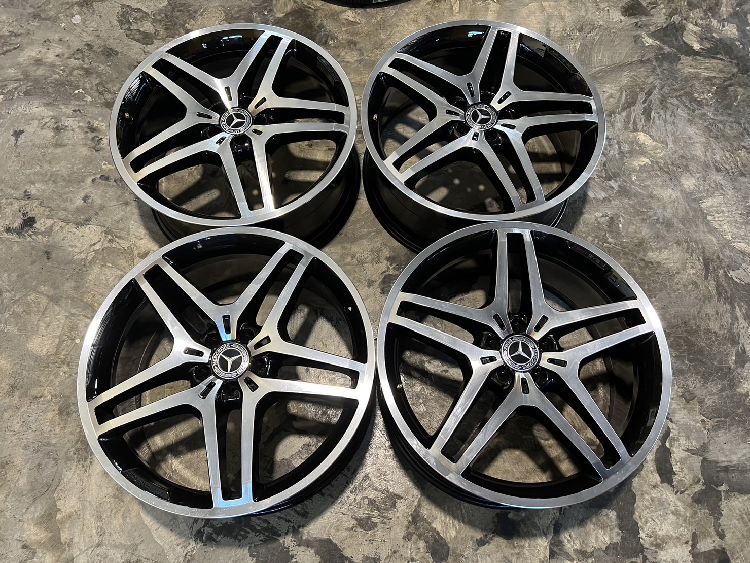 ล้อแท้ AMG Benz ML W166 21" สภาพสวยๆ