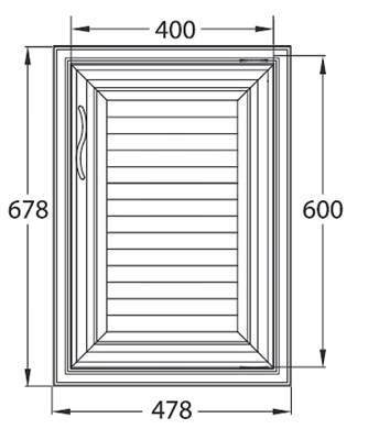 CT875S#IR บานซิงค์เดี่ยว คอตโต้ สีงา