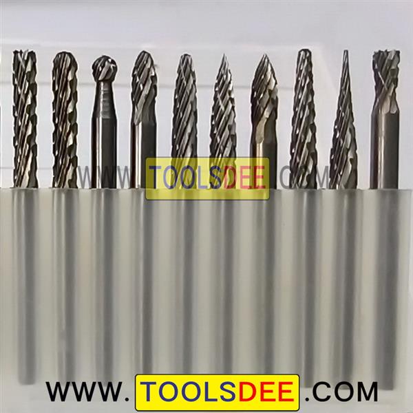 ดอกคาร์ไบด์ลายคู่ แกน 3มิล หัว3 มิล