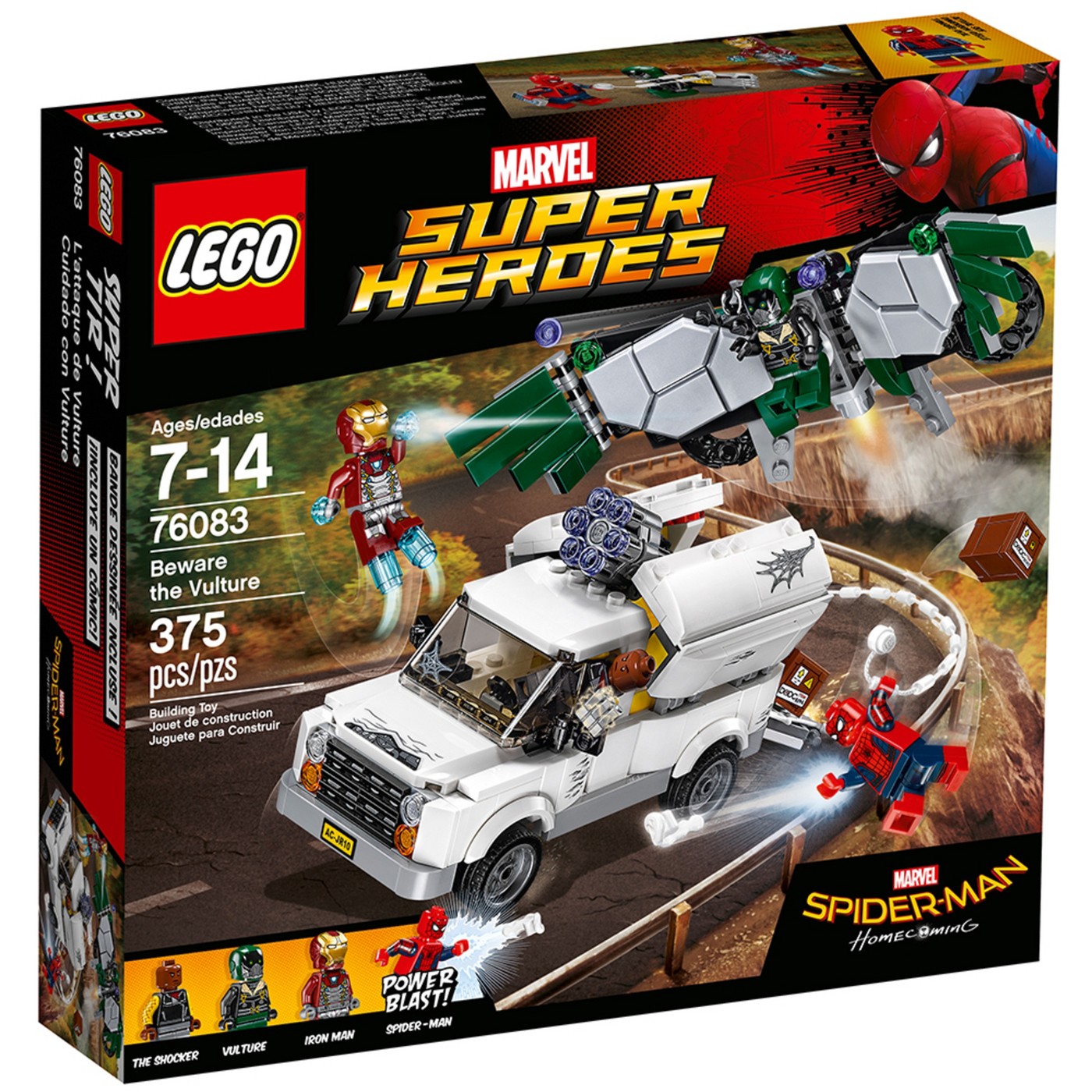 LEGO Marvel Super Heroes Iron Man : Beware the Vulture รุ่น 76083