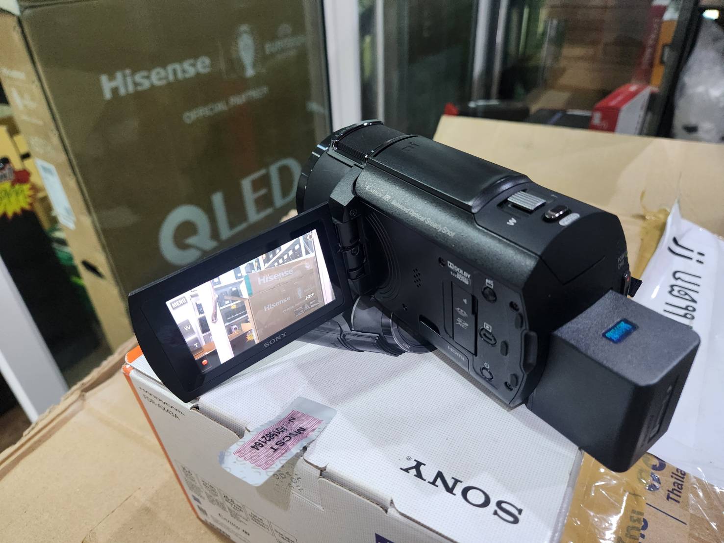 กล้อง Sony Handycam FDR-AX43 + กระเป๋า