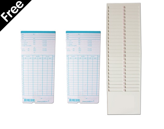 ขายถูก เครื่องตอกบัตร โอลิมเปีย ET6600 (แถมฟรีบัตรตอก2pack+แผงเสียบบัตร1 แผง) จัดส่งฟรี