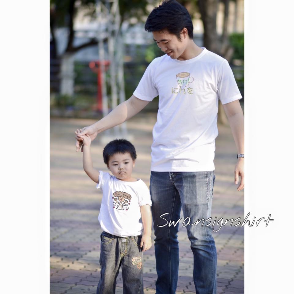 ลายตัวอย่าง เสื้อเด็ก-เสื้อครอบครัว