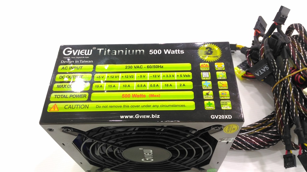 Gview Titanium MAX 500W