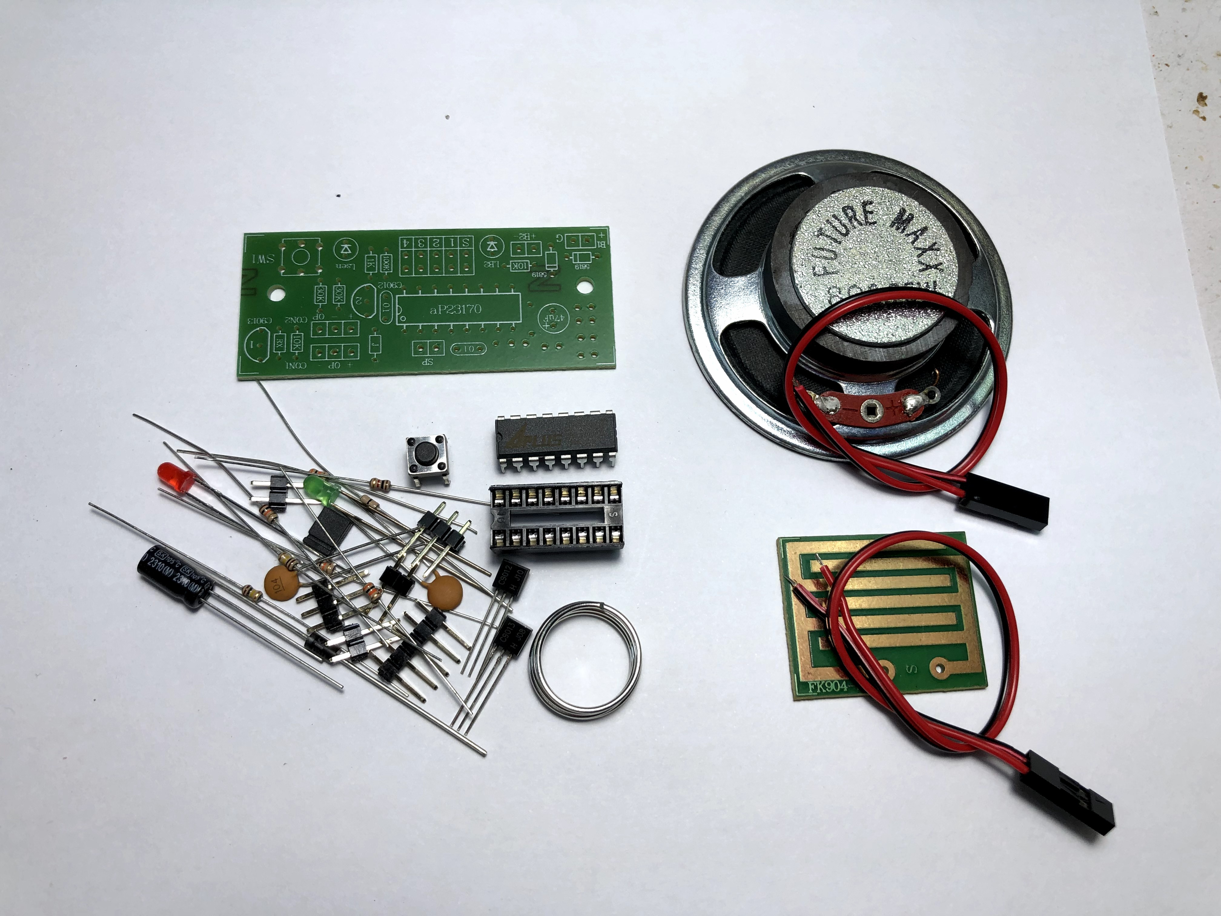 Futurekit FK962 วงจรเตือนฝนตกด้วยเสียงกบ/อึ่งอ่าง