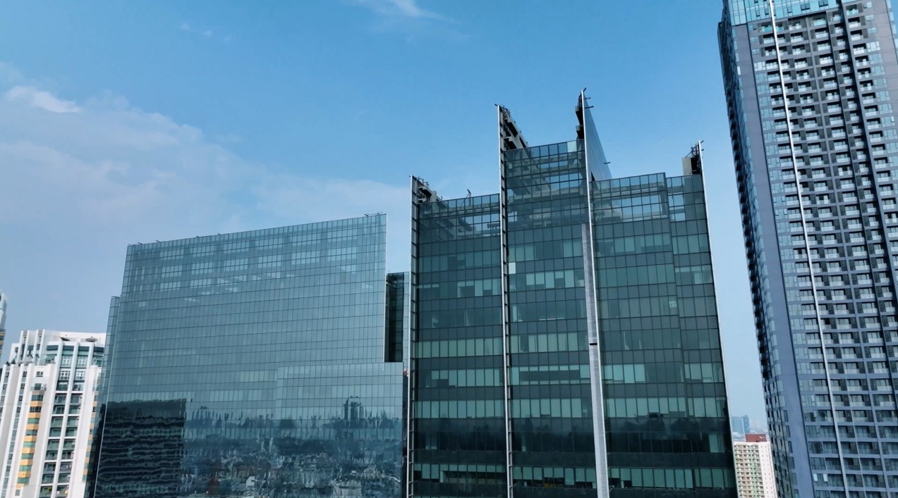 เดอะไนน์ ทาวเวอร์ส แกรนด์ พระราม 9 (The Ninth Towers Grand Rama9) อาคารสำนักงานให้เช่าย่านพระราม 9 ใกล้ห้างเซ็นทรัลพระราม 9 กรุงเทพฯ