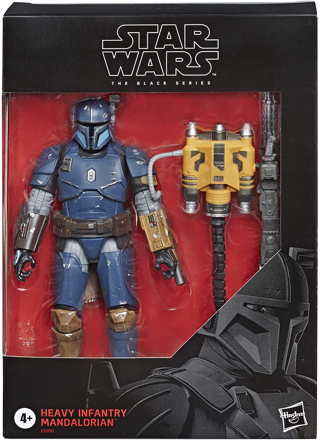 Hasbro Star Wars The Black Series Heavy Infantry Mandalorian 6-inch-scale Figure ฮาสโบร สตาร์ วอร์ส เดอะ แบล็ค ซีรีส์ หุ่นโมเดลฟิกเกอร์ เฮฟวี่ อินแฟนทรี่ แมนดาโรเลี่ยน ขนาด 6 นิ้ว ลิขสิทธิ์แท้
