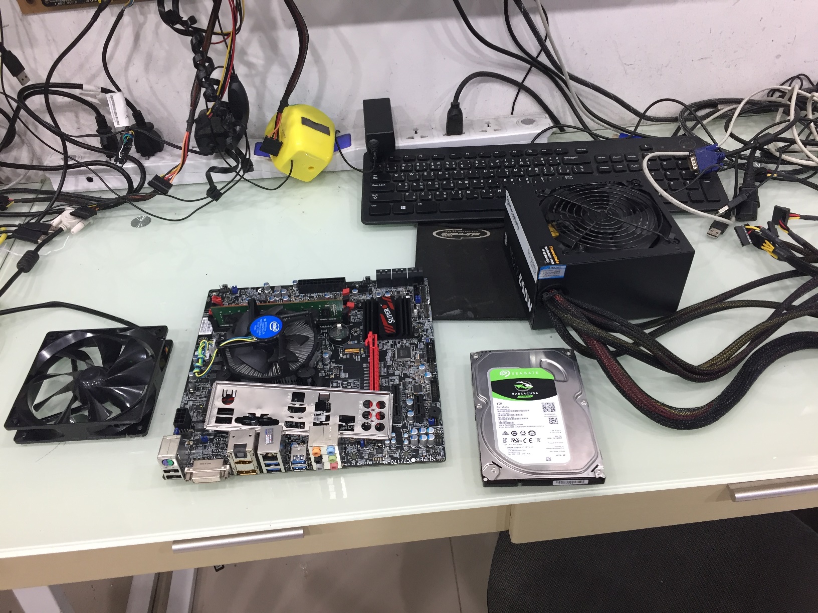 i5-7400 + SUPERMICRO C7Z170-M