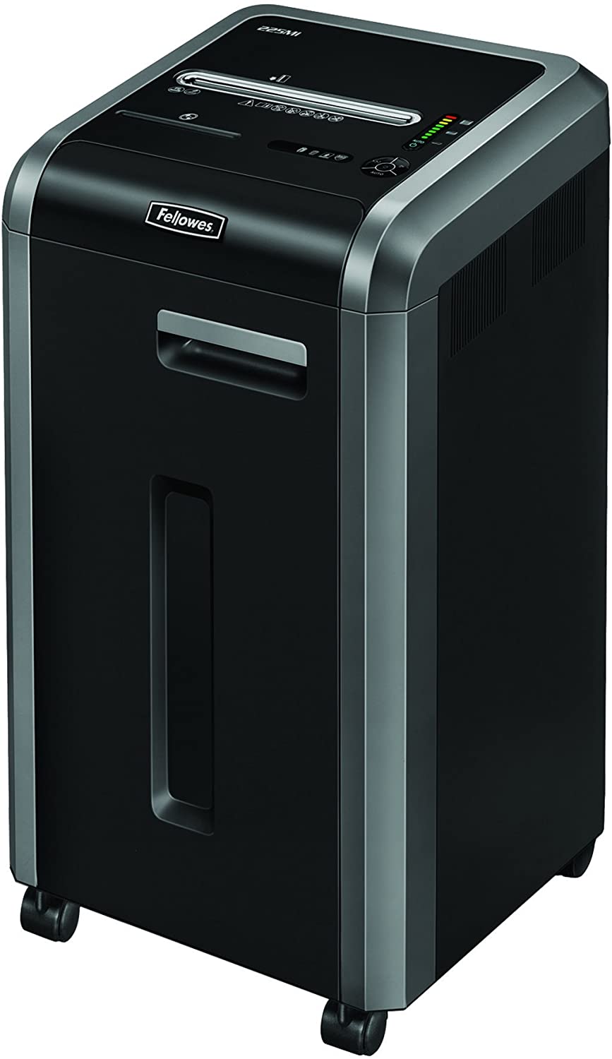 ขายถูก เครื่องทำลายเอกสาร Fellowes 225Mi ทำลายครั้งละ 14แผ่นแบบป่นละเอียด ( Micro Cut )