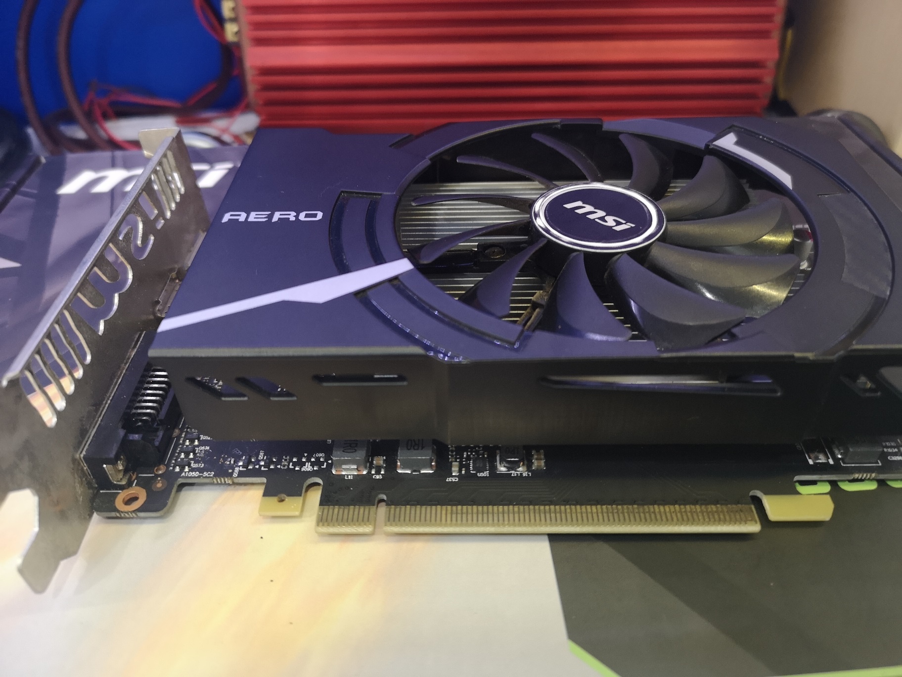 MSI GTX 1050 AERO ITX 2G OC JIB 01/2021