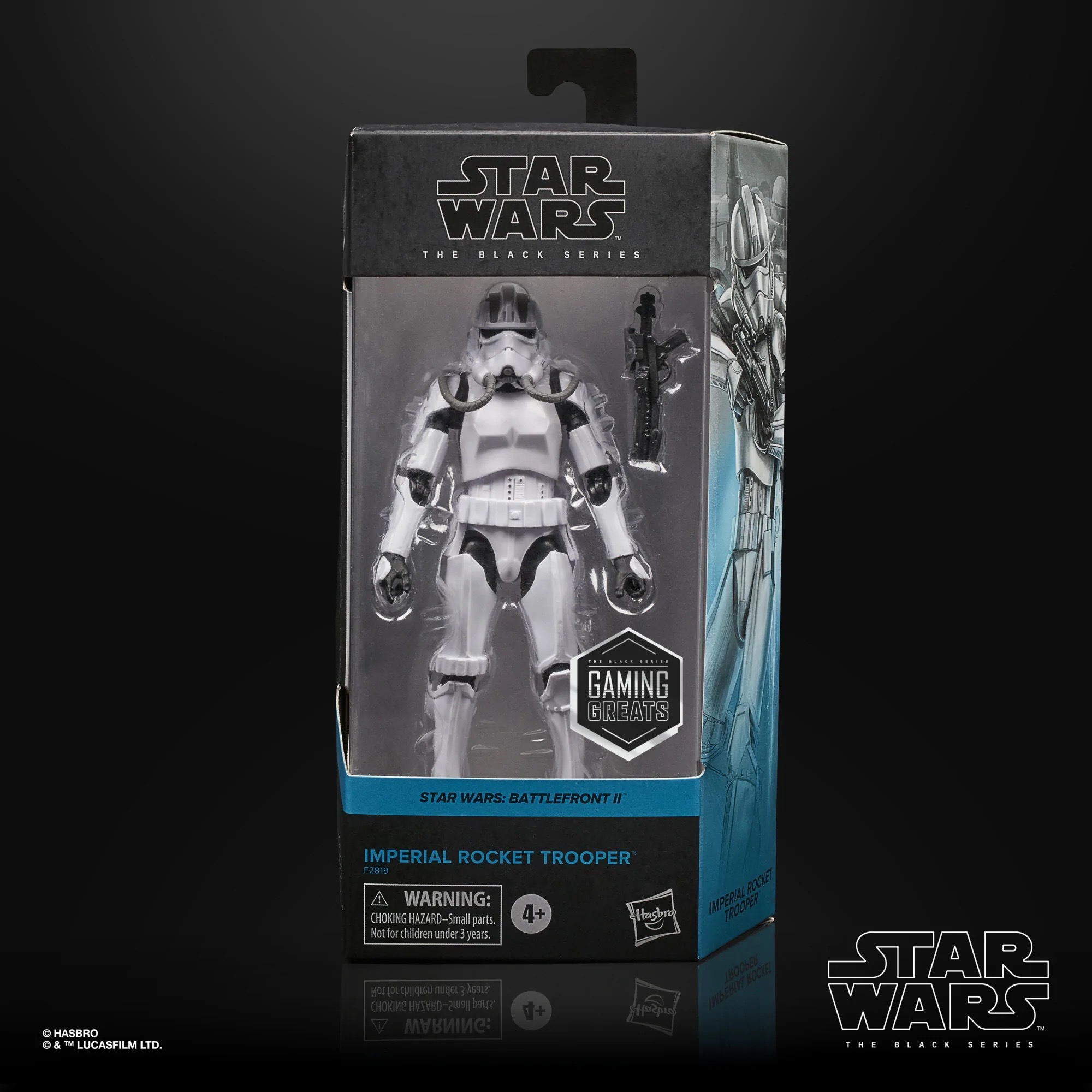 Hasbro Star Wars The Black Series Gaming Greats Imperial Rocket Trooper 6-inch-scale Figure ฮาสโบร สตาร์ วอร์ส เดอะ แบล็ค ซีรีส์ เกมมิ่ง เกรท หุ่นโมเดลฟิกเกอร์ อิมพีเรียล ร๊อคเก็ต ทรูปเปอร์ ขนาด 6 นิ้ว ลิขสิทธิ์แท้