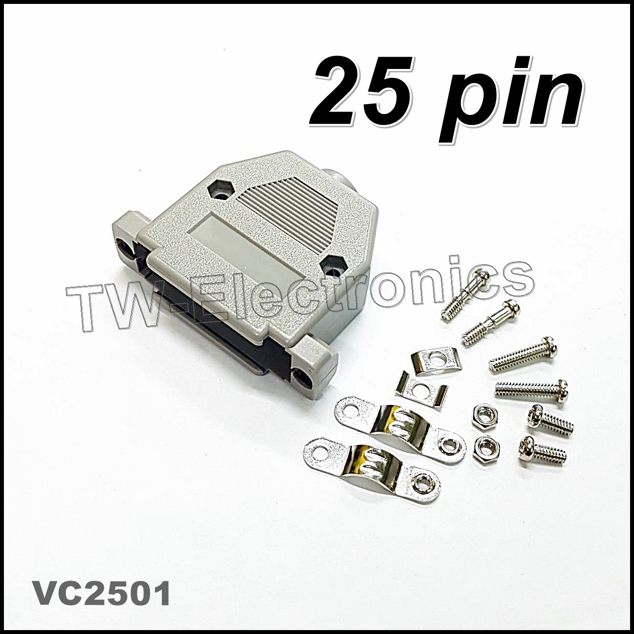 ฝาครอบ DB 25 สีเทา / VC2501