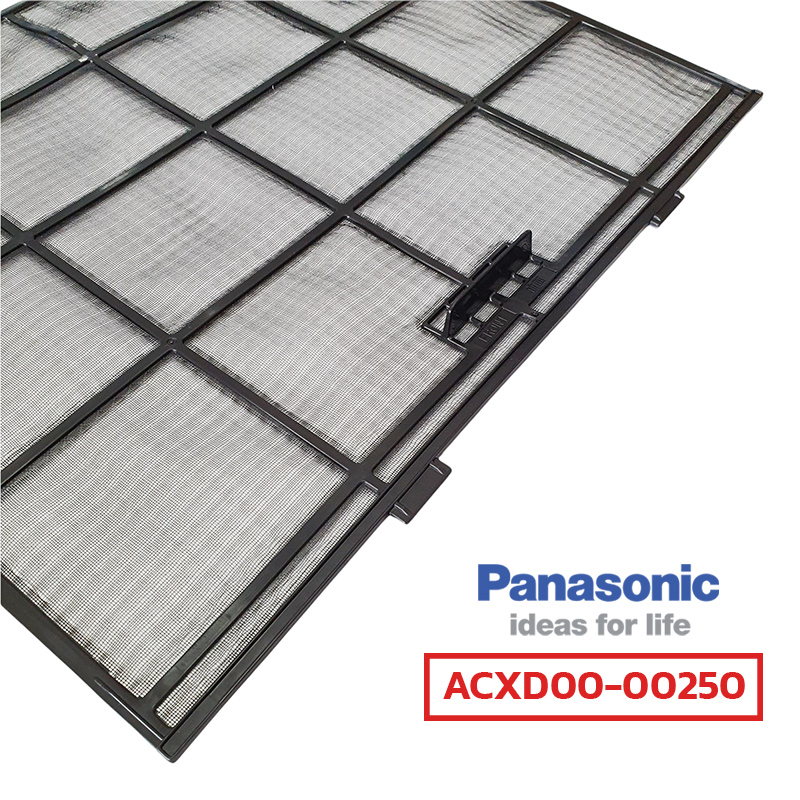 ฟิลเตอร์แอร์ PANASONIC แผ่นกรองแอร์ ACXD00-00250 แผ่นกรองฝุ่น พานาโซนิค (18,000 - 24,000 บีทียู)