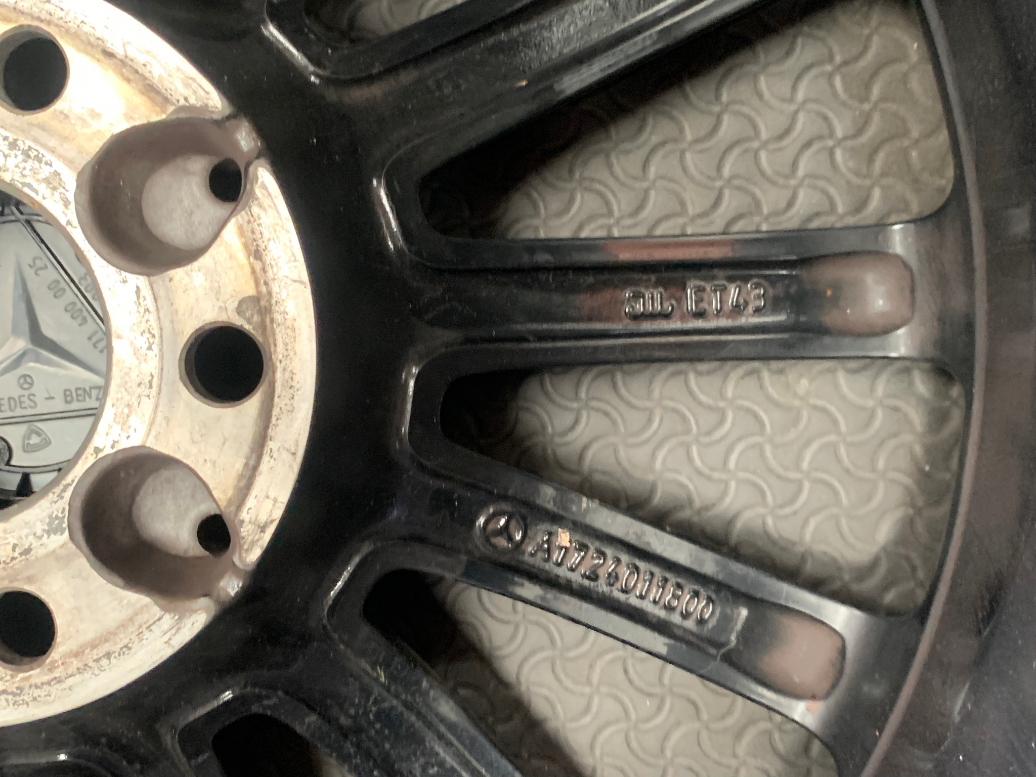 ล้อเบนซ์แท้ AMG Multi Spoke W172 18"