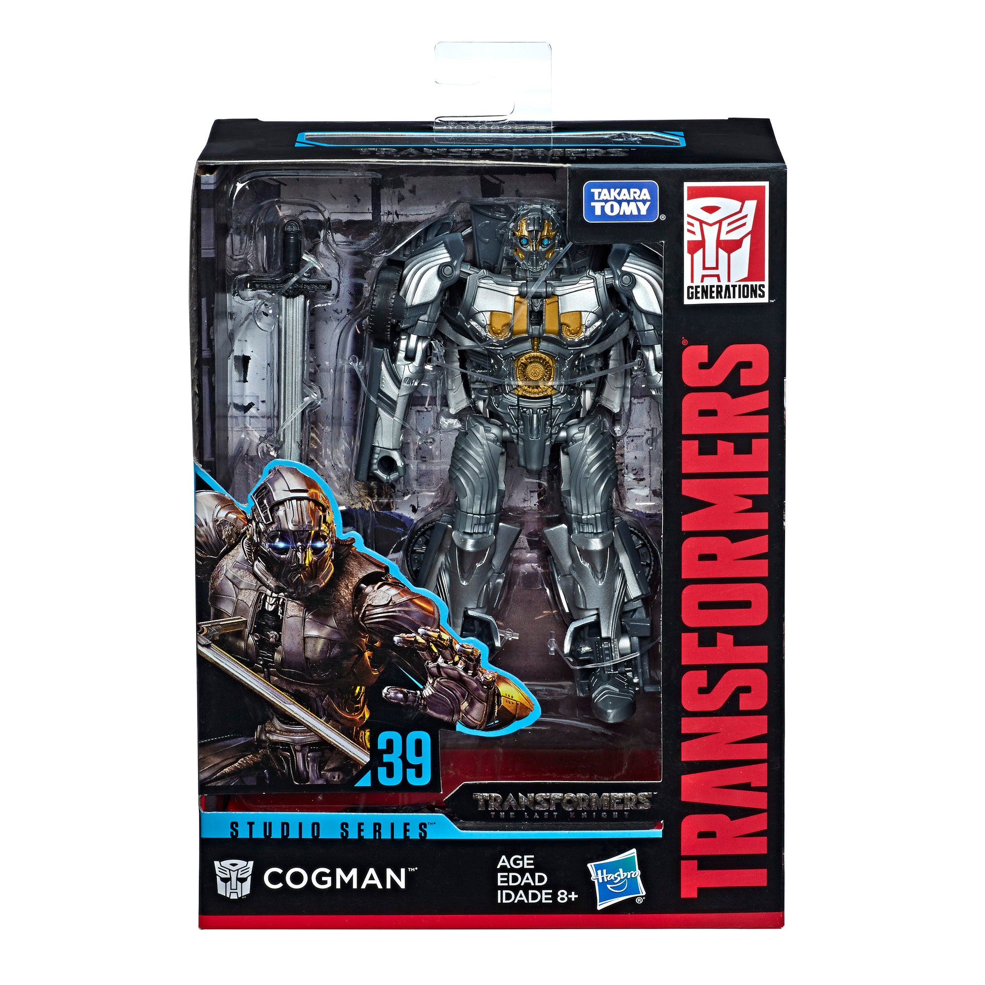 Hasbro Transformers Studio Series 39 Deluxe Class Cogman 4.5 Inch Action Figure ฮาสโบร ทรานสฟอเมอร์ส สตูดิโอ ซีรีย์ส 39 ดีลักซ์ คลาส หุ่นยนต์ค็อกแมน 4.5 นิ้ว ลิขสิทธิ์แท้