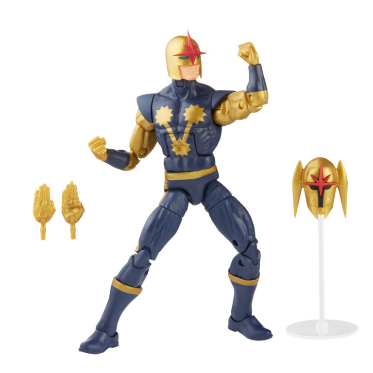 Hasbro Marvel Legends Series NOVA 6-Inch Action Figure ฮาสโบร มาร์เวล เลเจนด์ หุ่นโมเดลฟิกเกอร์ โนวา ขนาด 6 นิ้ว ลิขสิทธิ์แท้