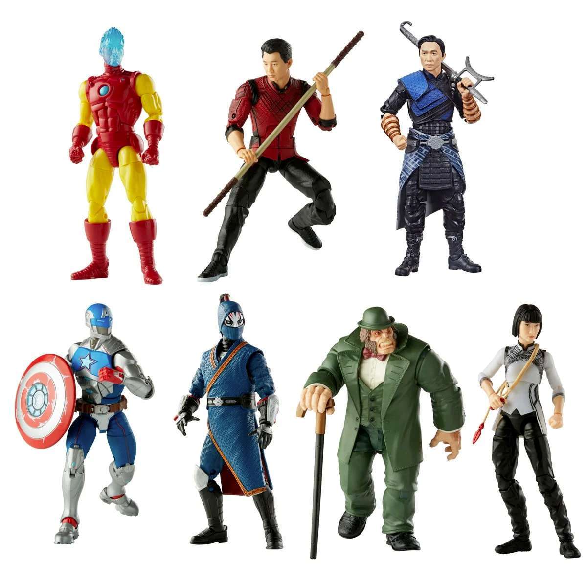 Hasbro Marvel Legends Series Shang-Chi And Legend Of Ten Rings Set of 6 (Mr. Hyde BAF) 6-inch Figure ฮาสโบร มาร์เวล เลเจนด์ ซีรี่ย์ส ชาง‑ชี ครบเซ็ต6ตัว พร้อมBAF ลิขสิทธิ์แท้