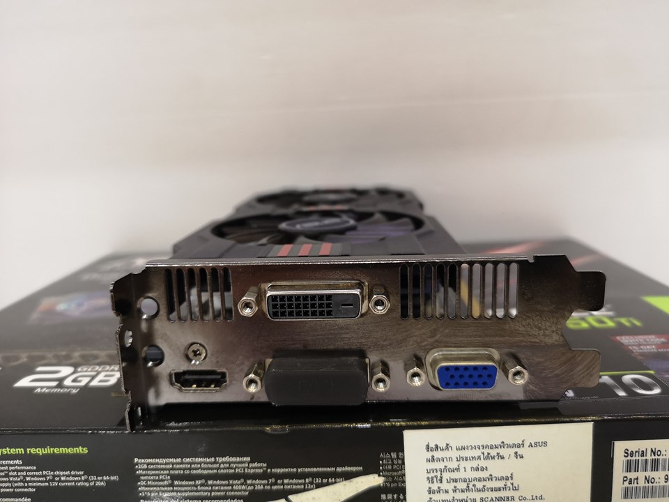 ASUS GTX750Ti OC 2GB. DDR-5