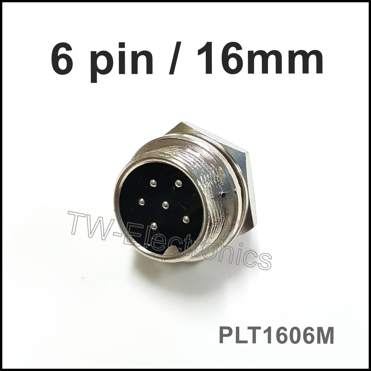 PLT (ติดแท่น) 6pin 16mm / PLT1606M