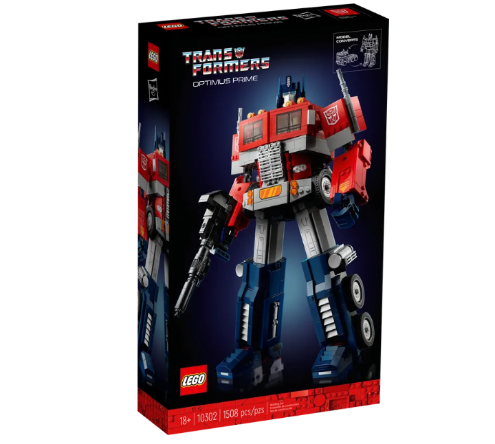 LEGO Transformers Optimus Prime เลโก้ ตัวต่อเสริมทักษะ ทรานสฟอเมอร์ส ออพติมัส ไพรม์ รุ่น 10302