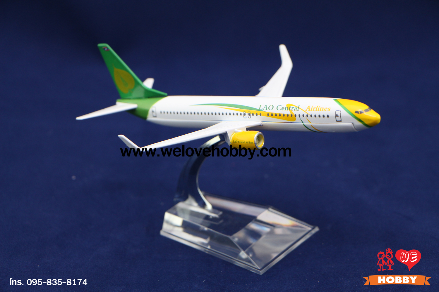 โมเดลเครื่องบิน Lao Airline ลาว (Airbus A320)