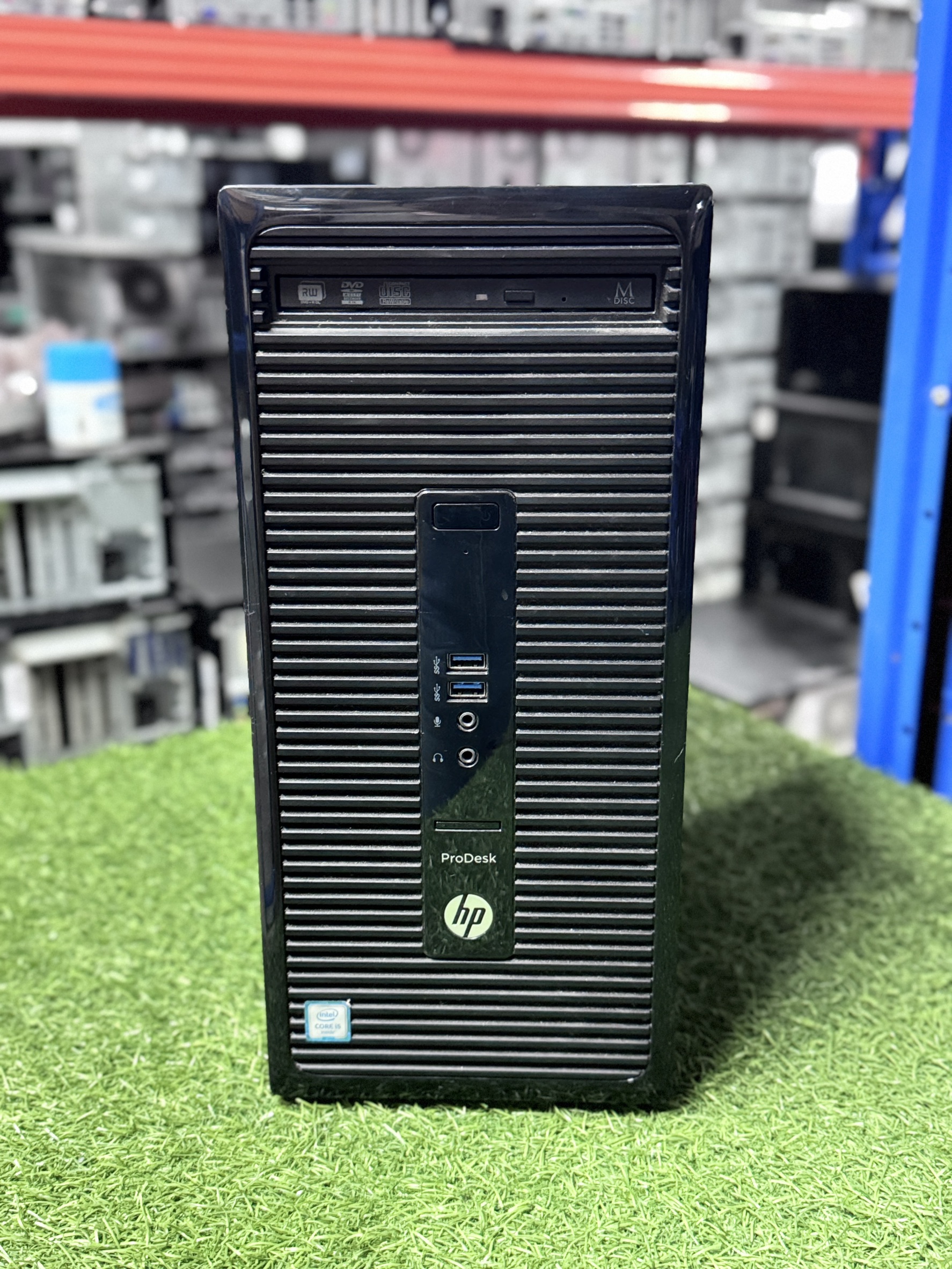 คอมพิวเตอร์ HP ProDesk 400 G3 MT Cpu i5-6500 Ram 8 GB SSD 120 GB