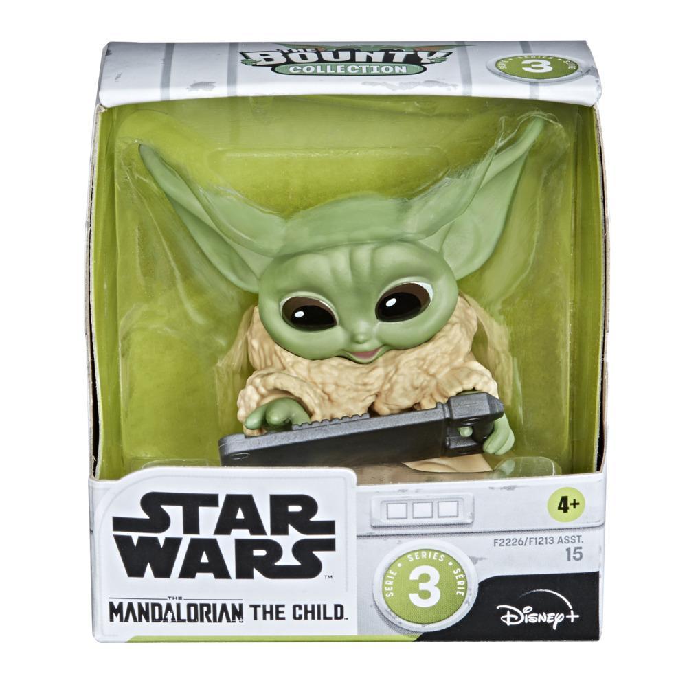Hasbro Star Wars The Bounty Collection Series 3 The Mandalorian The Child “Baby Yoda” Datapad Tablet Pose Figure ฮาสโบร สตาร์ วอร์ส แมนดาโรเลี่ยน หุ่นโมเดลฟิกเกอร์ เบบี้ โยดา ดาต้าแพ็ด แท็บเล็ต โพส ขนาด2.25 นิ้ว ลิขสิทธิ์แท้