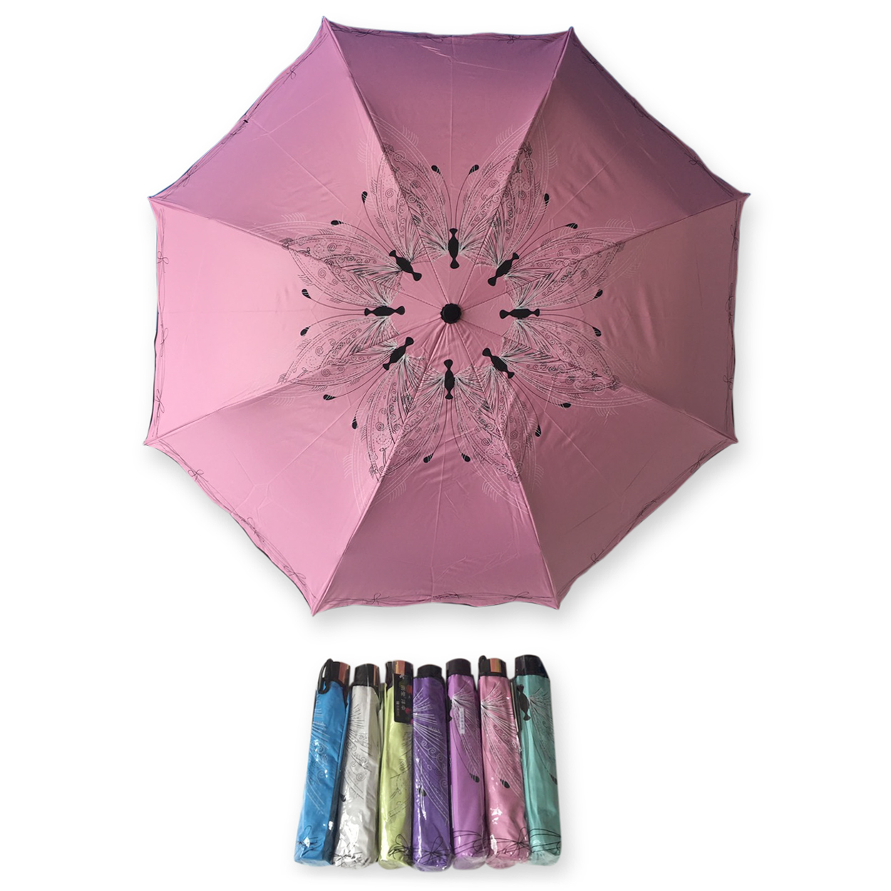 ร่มโค้ง24นิ้วรหัส1637