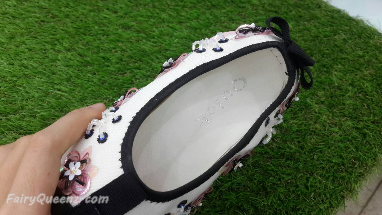 พร้อมส่ง : รองเท้า Dior Fusion Sneakers สีขาวดอกชมพู (งานAAA)