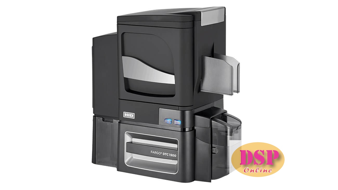 ขายถูก เครื่องพิมพ์บัตร HID FARGO DTC1500 SS Single-Sided USB + Ethernet เครื่องพิมพ์บัตร (PN:51400)