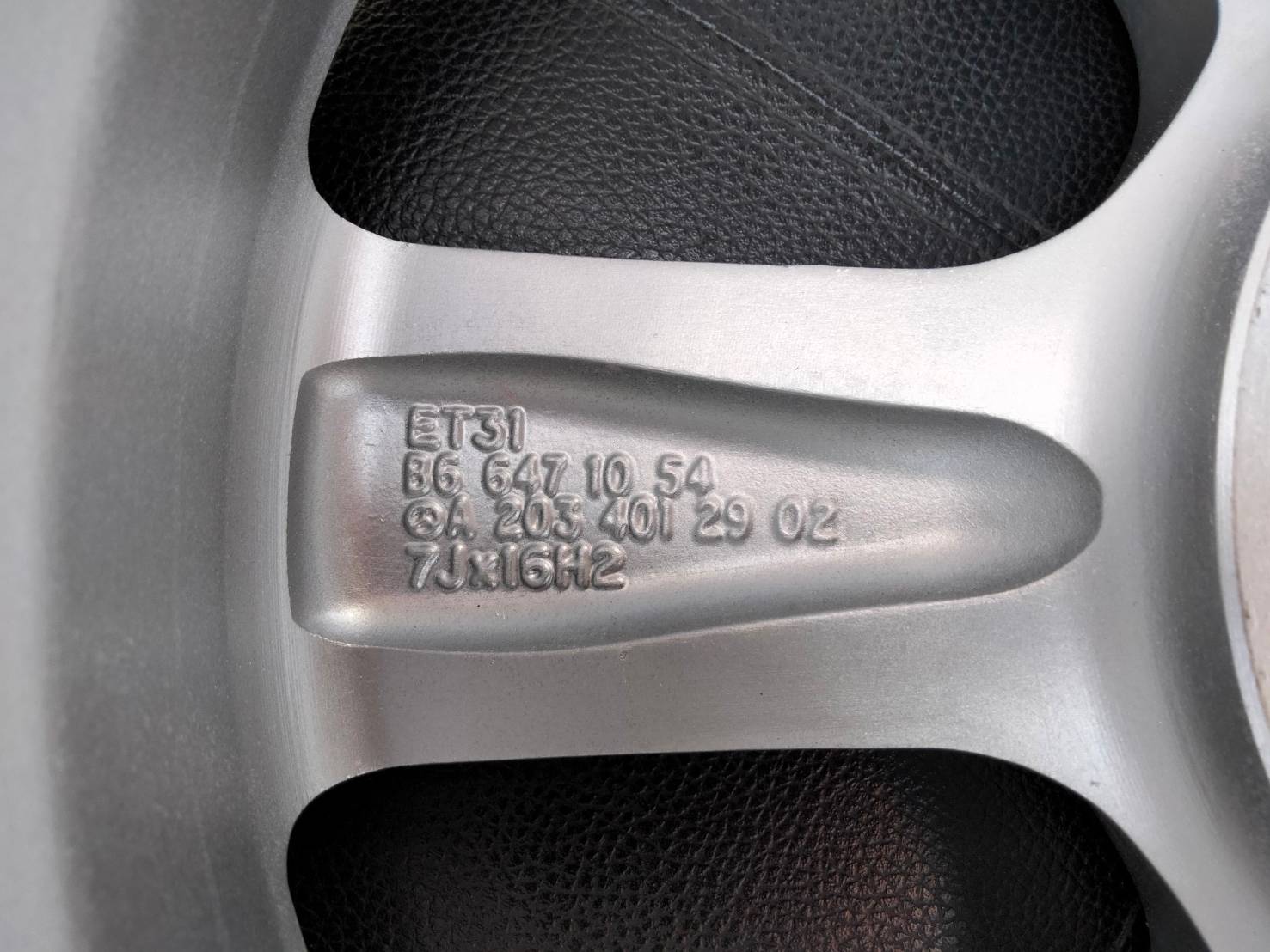 ล้อเดิม W203 แท้ติดรถ